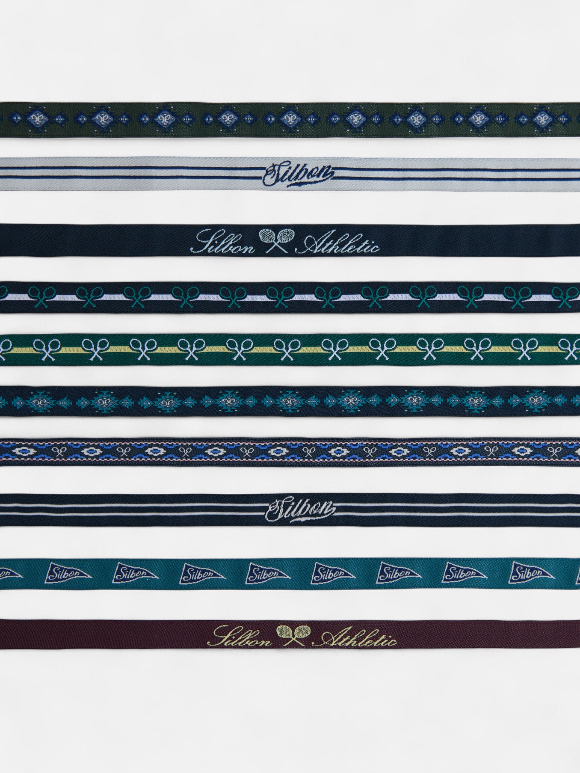 Pack de 10 bracelets Silbon