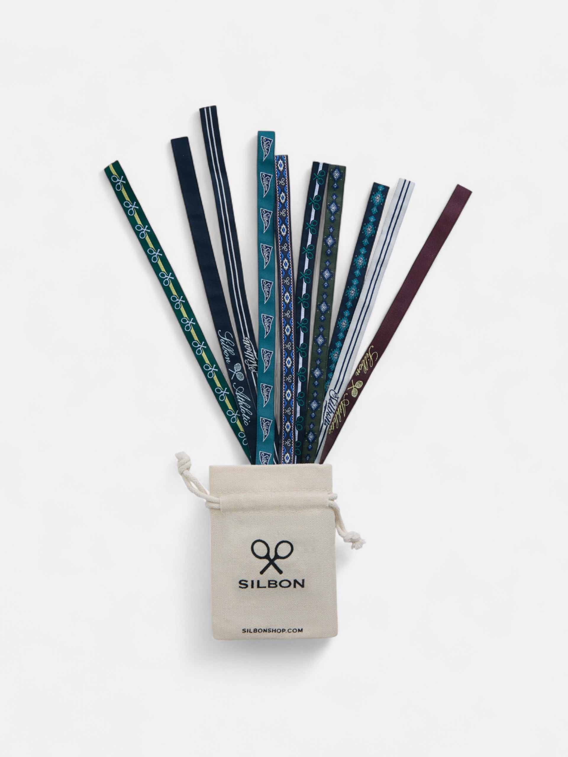 Pack de 10 bracelets Silbon