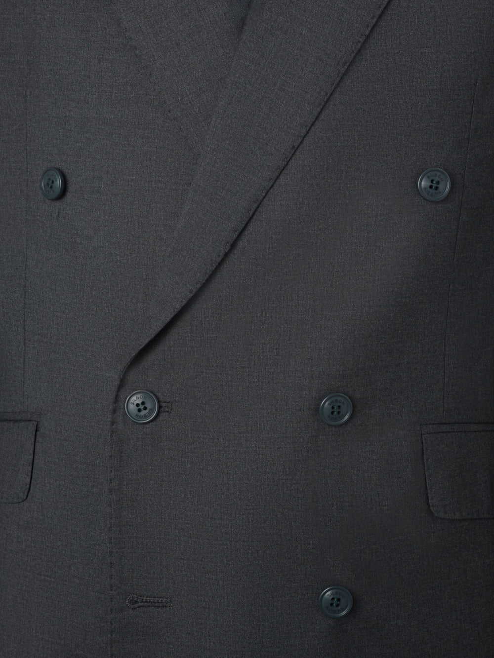 Americana traje cruzado stretch grey