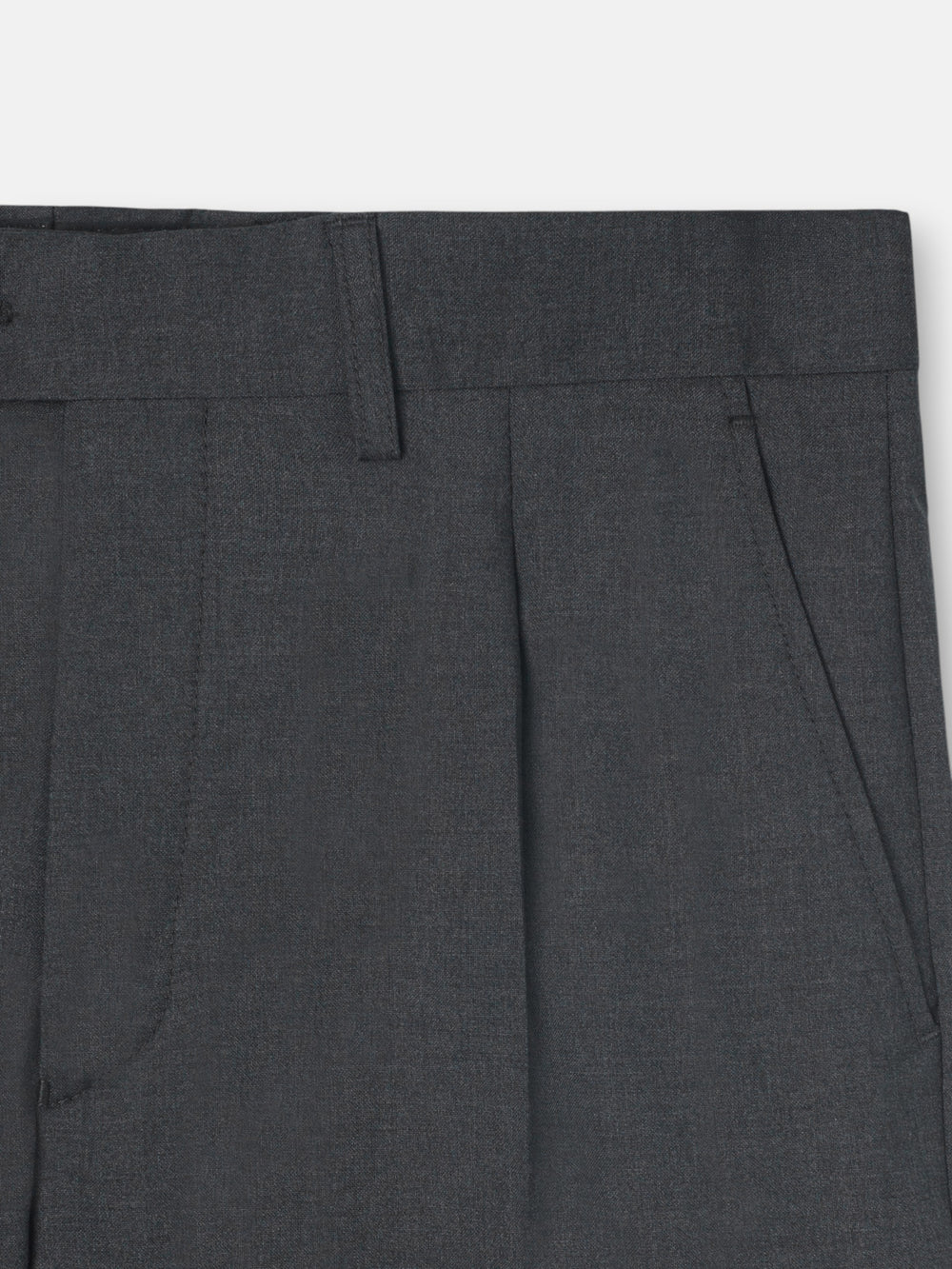 Pantalon traje cruzado stretch grey