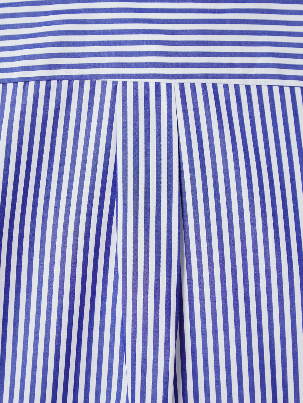 Women's shirt blue and white stripes