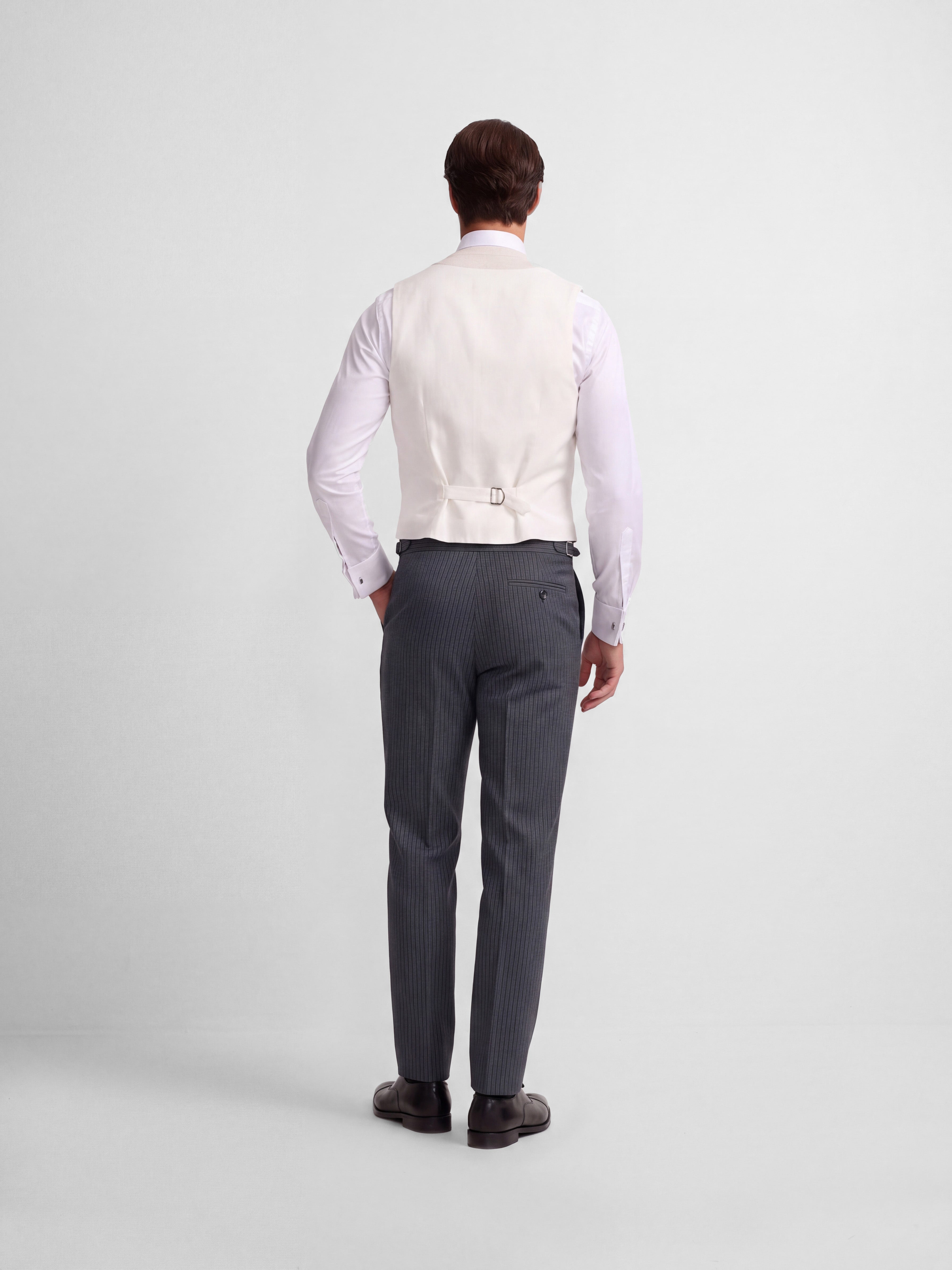 Classic dark stretch chaque trousers