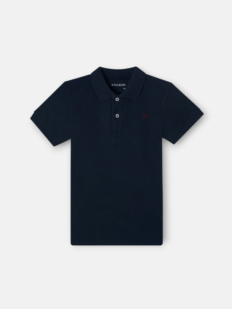 Classic kids' polo mini racket navy blue