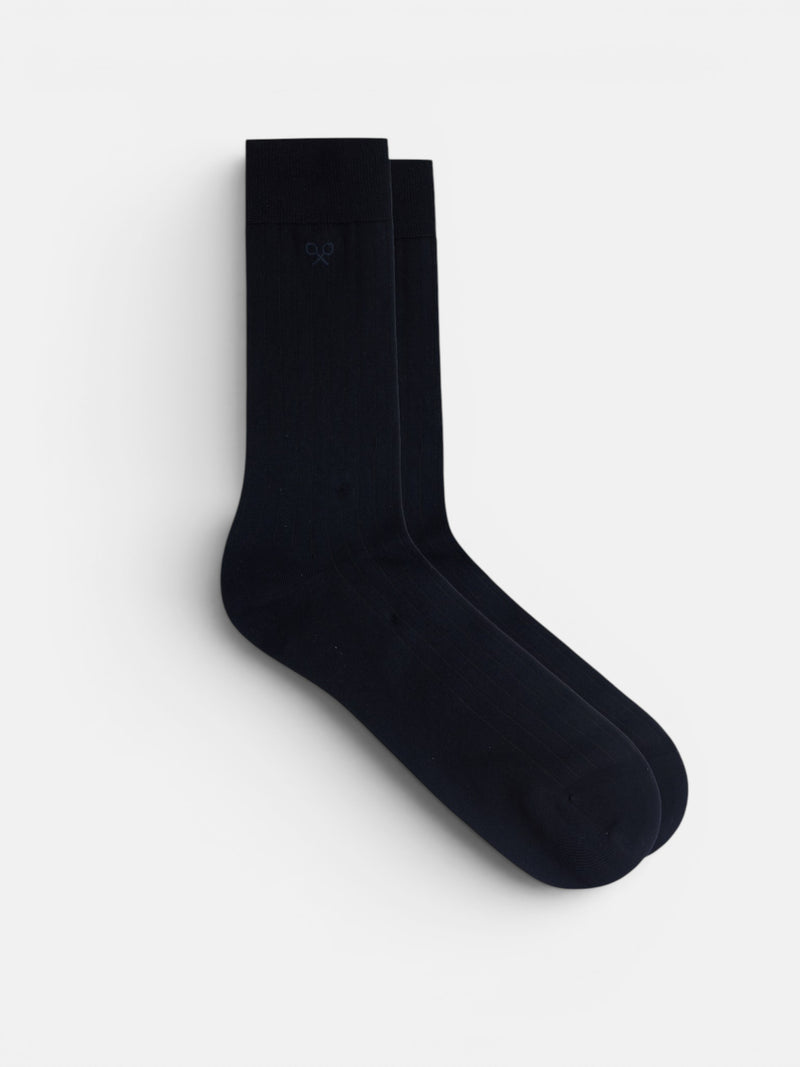 Chaussette fil business noire