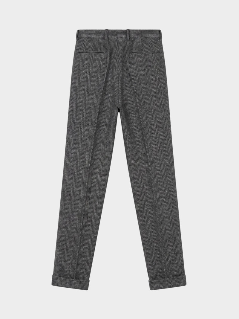 Grey Herringbone MTM Suit