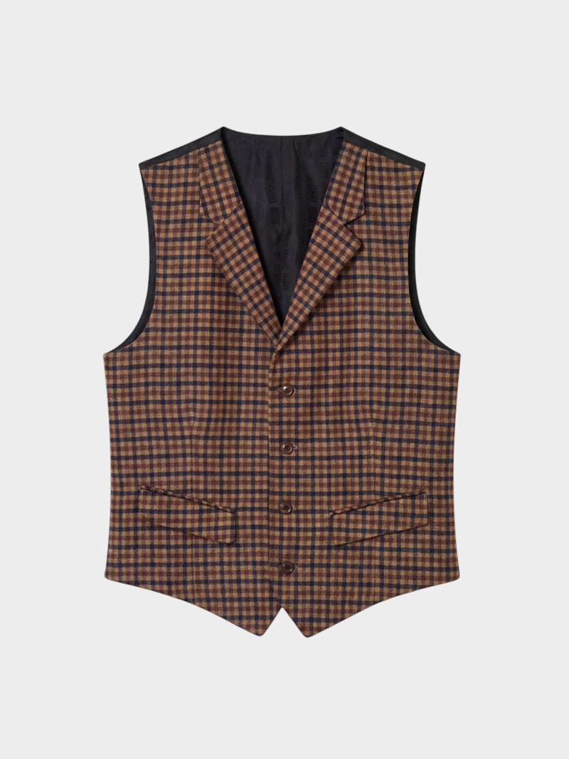 Traje MTM tres piezas heritage harris 100% lana inglesa