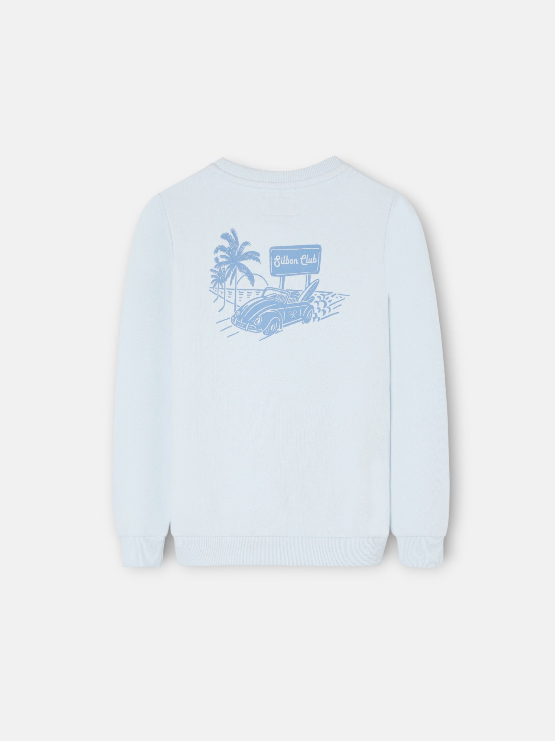 Sweat-shirt enfant Silbon club bleu