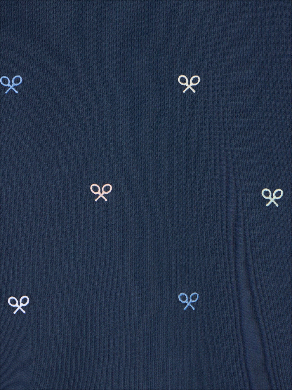 Sweatshirt kids multiraquete cores azul-marinho