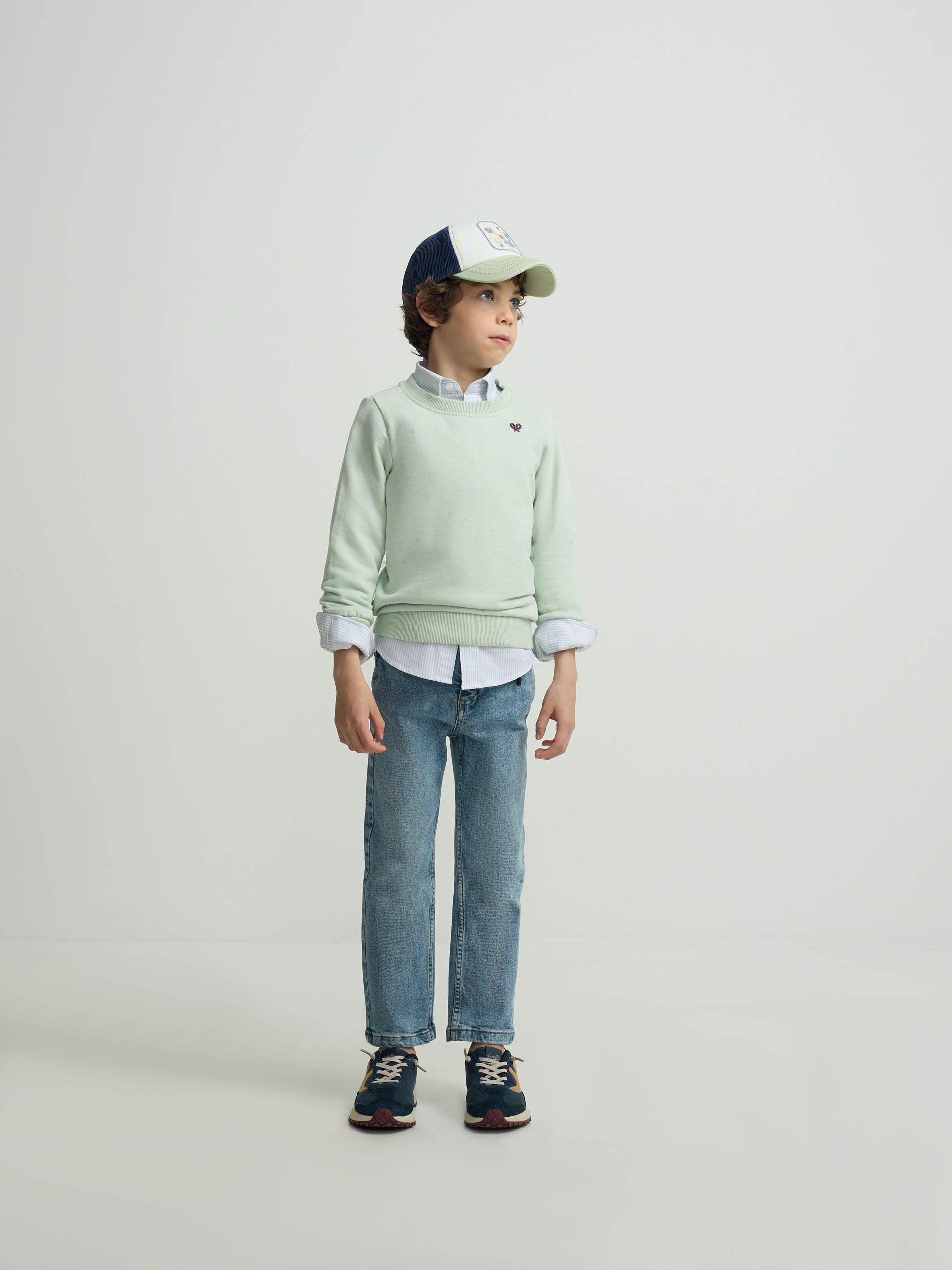 Sudadera kids roar like a dino verde