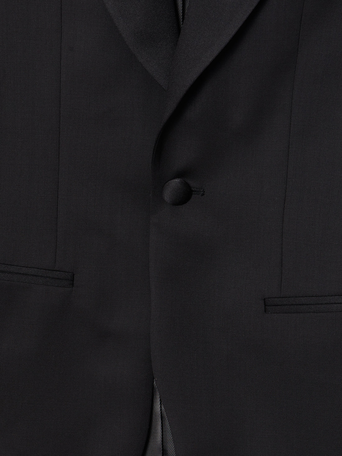 Classic black tuxedo blazer