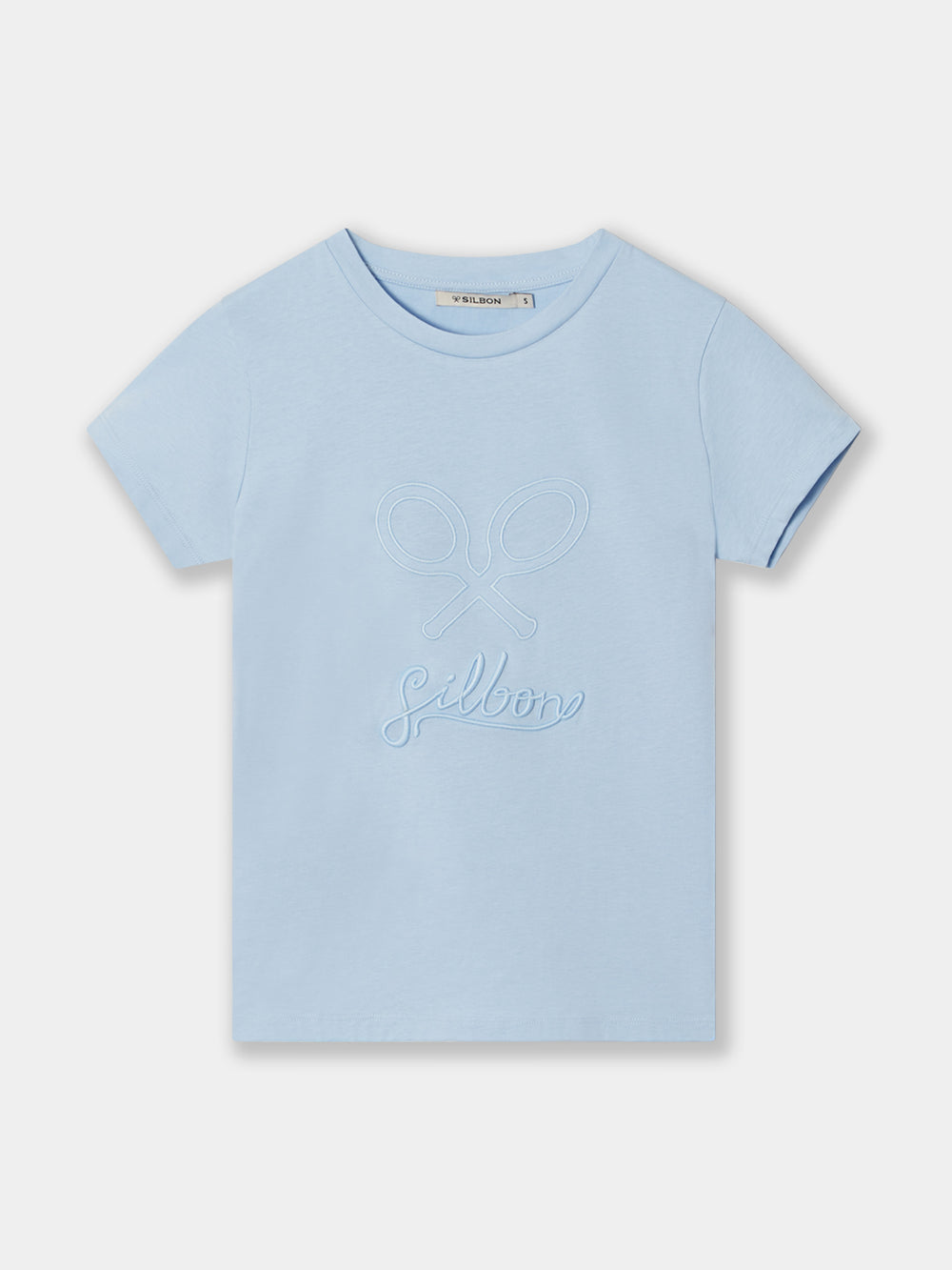 Camiseta woman clasica celeste