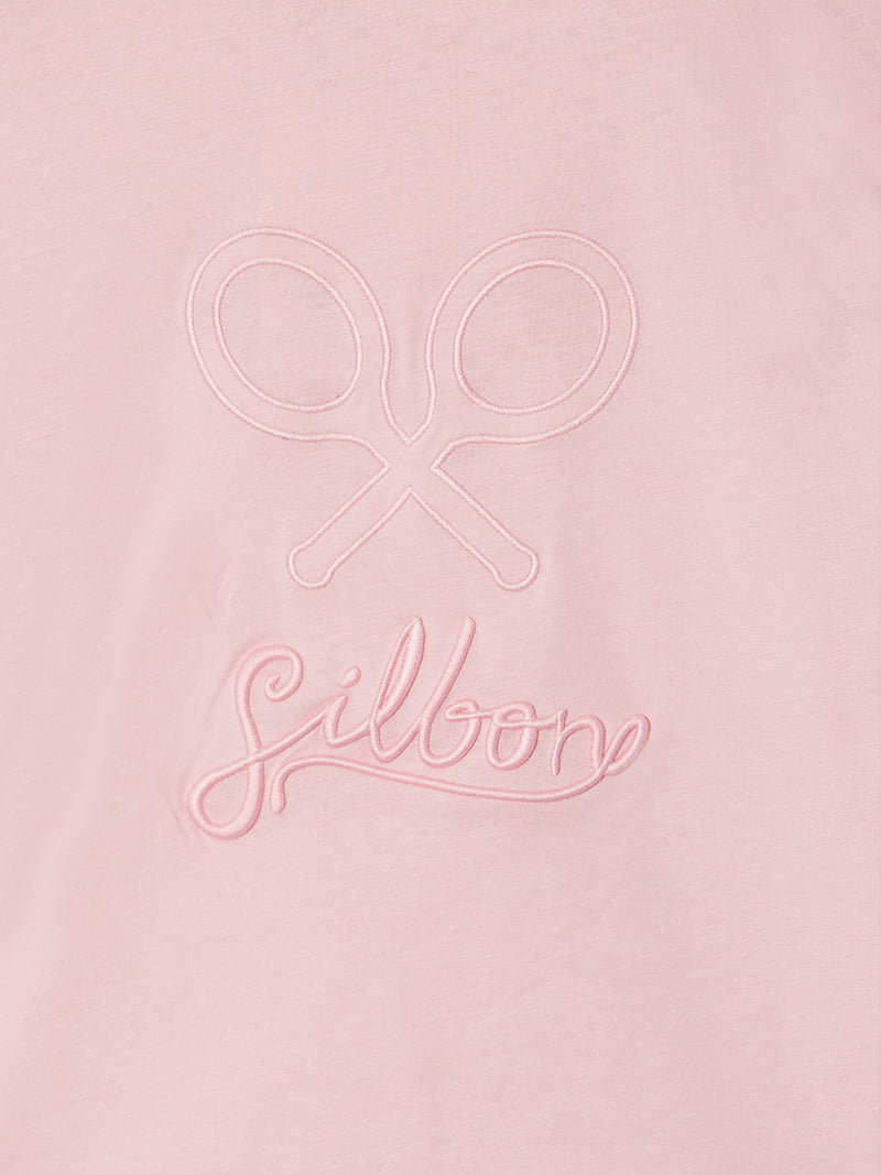 T-shirt femme classique rose clair