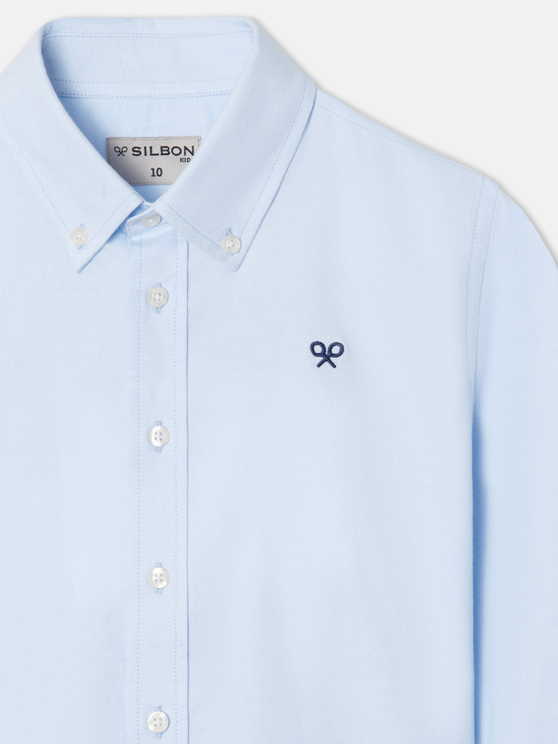 Classic Oxford Light Blue Kids' Sport Shirt