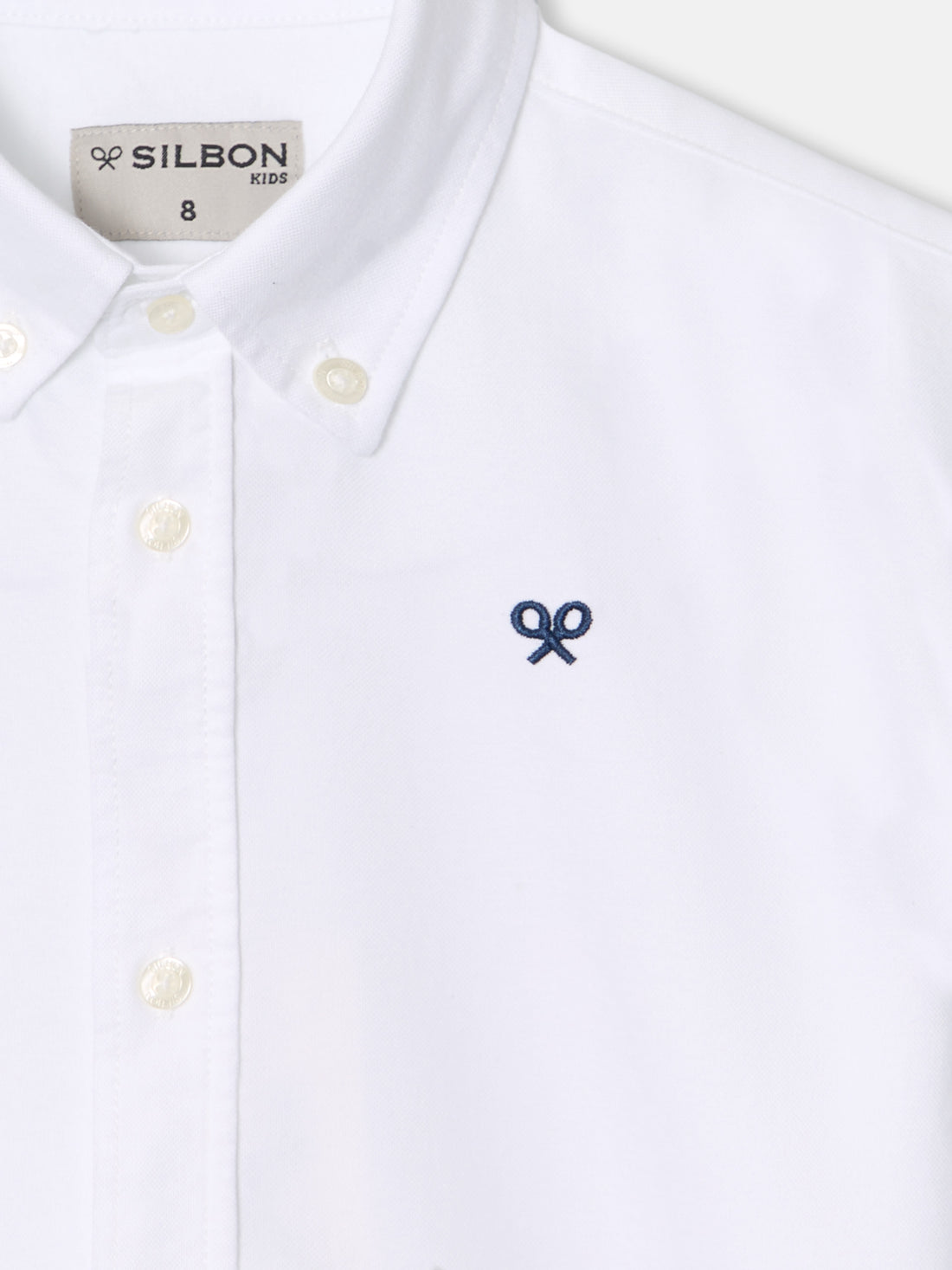 Chemise sport enfant classique oxford blanche