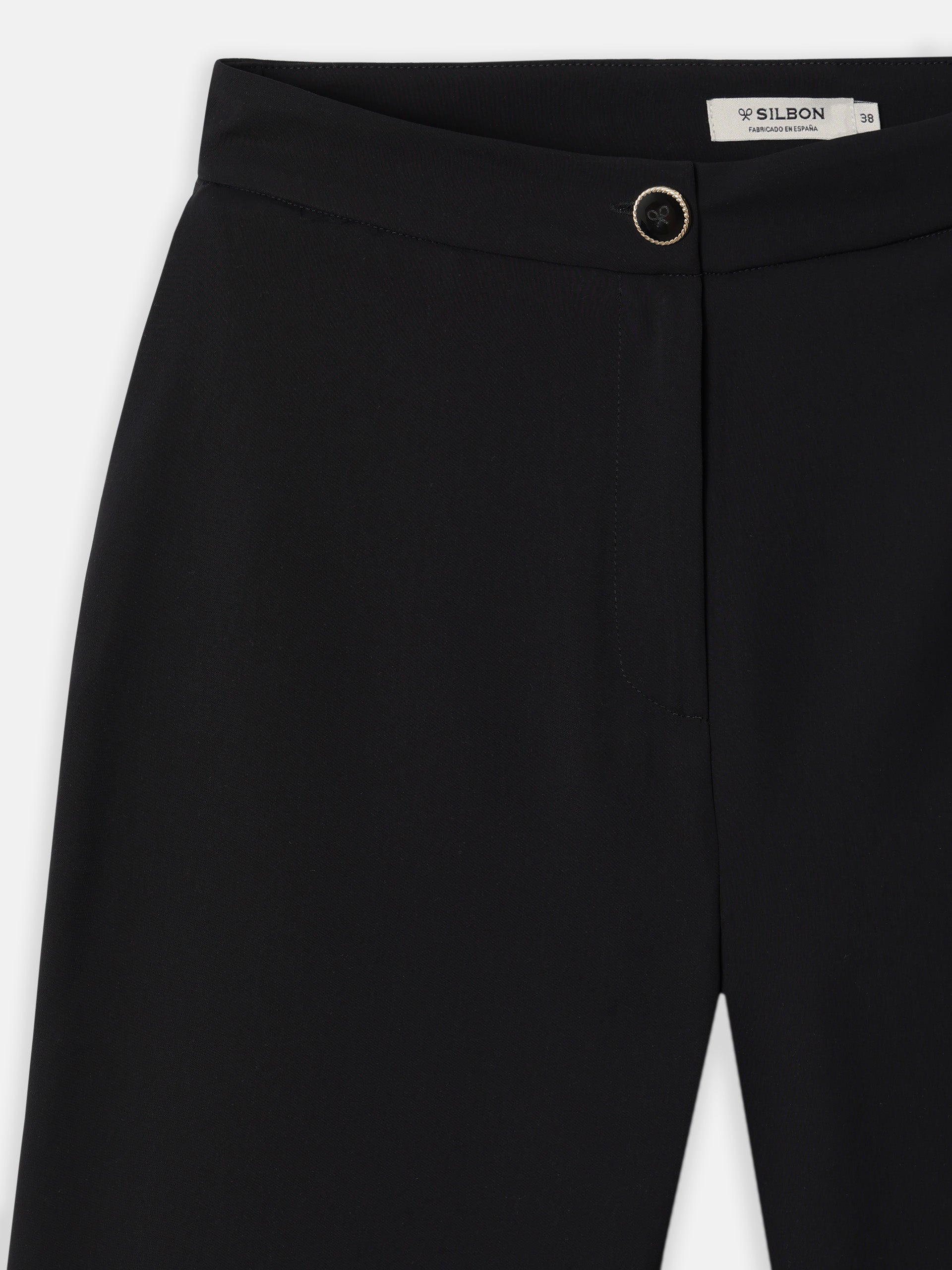 Pantalon woman clasico negro