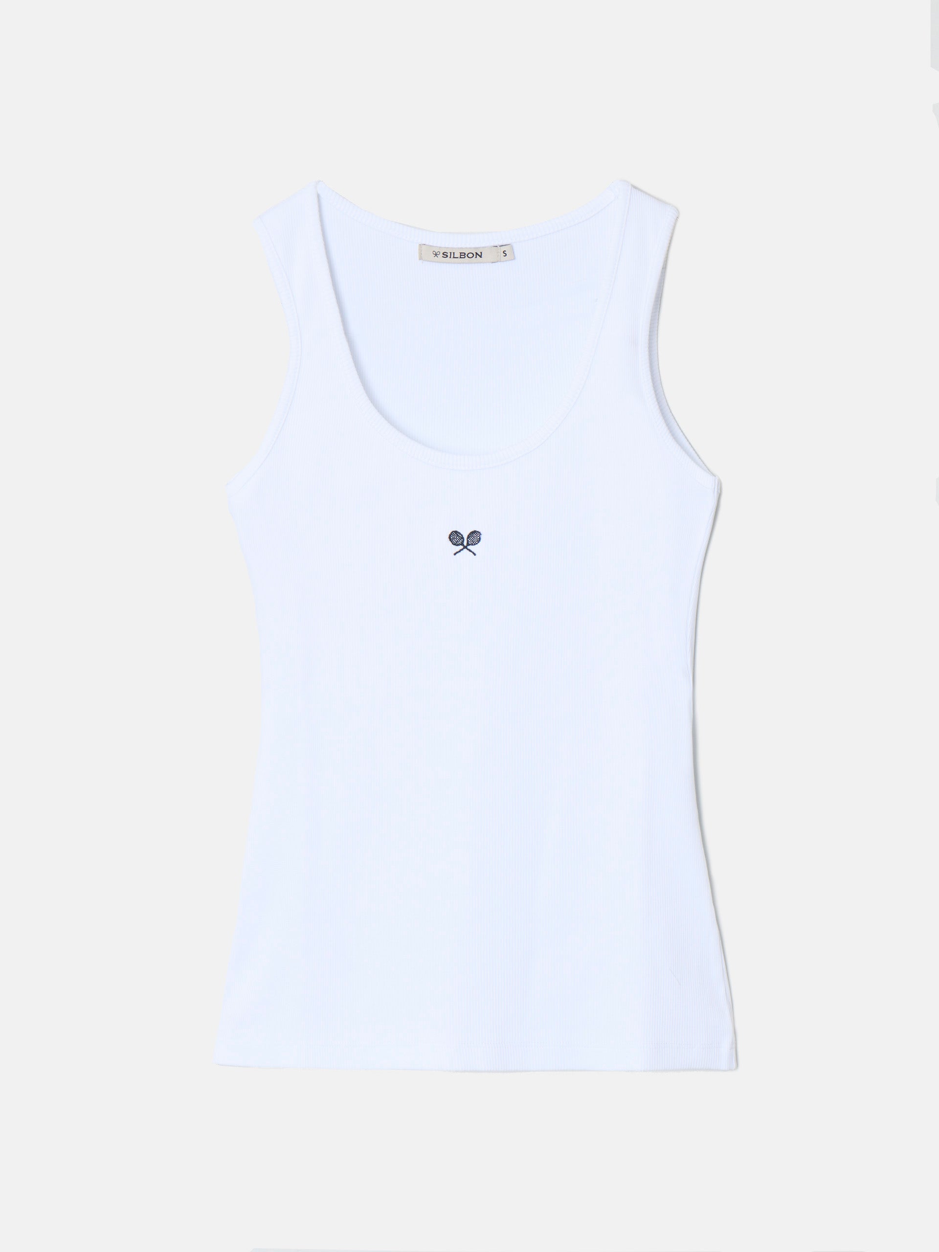 Camiseta woman tank blanca 