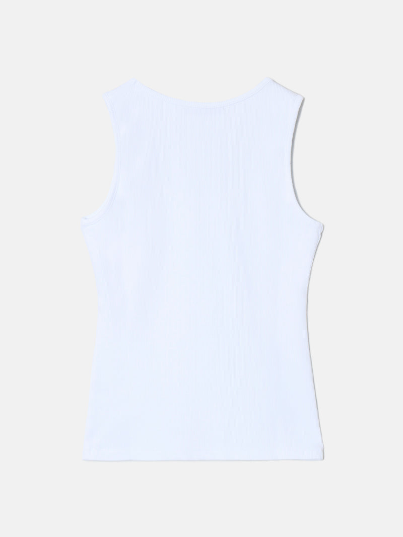 Camiseta woman tank blanca 