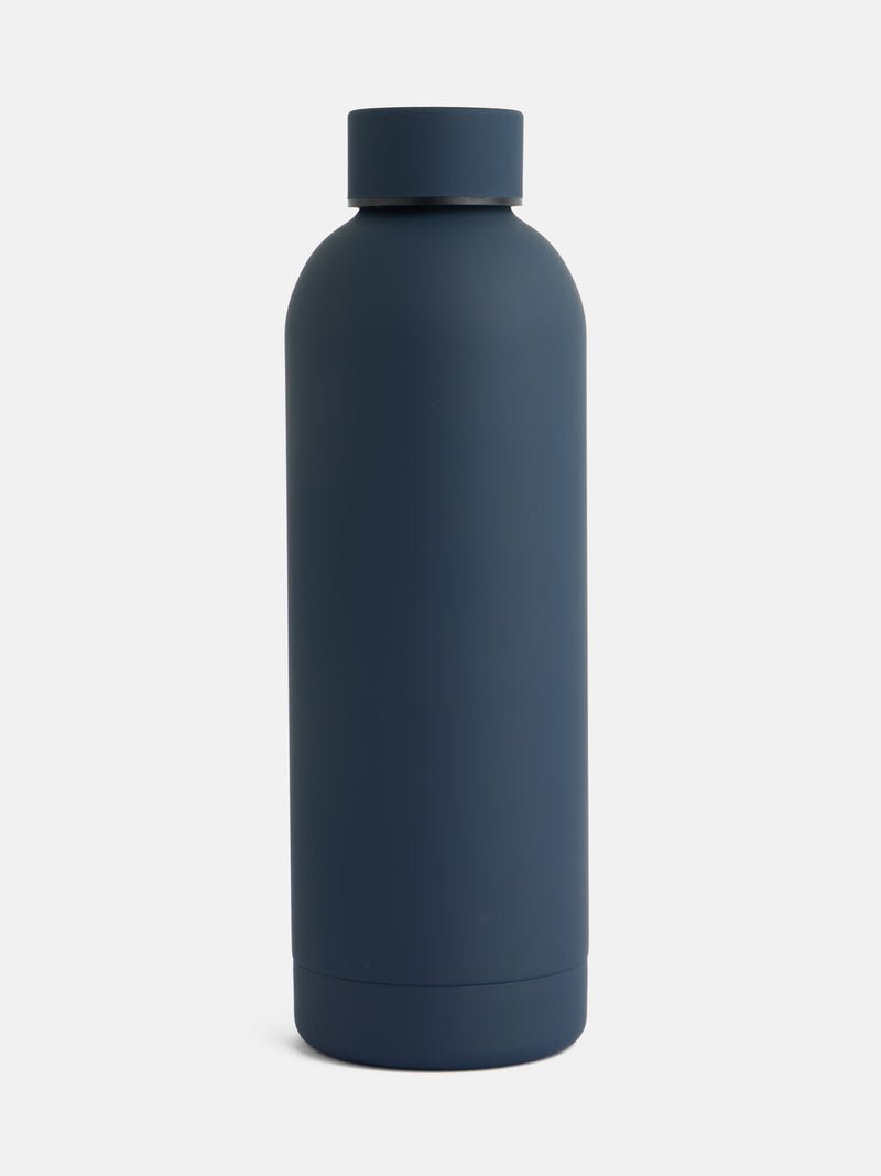 Botella detalle raquetas azul marino