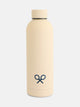 Yellow bottle with racket detail