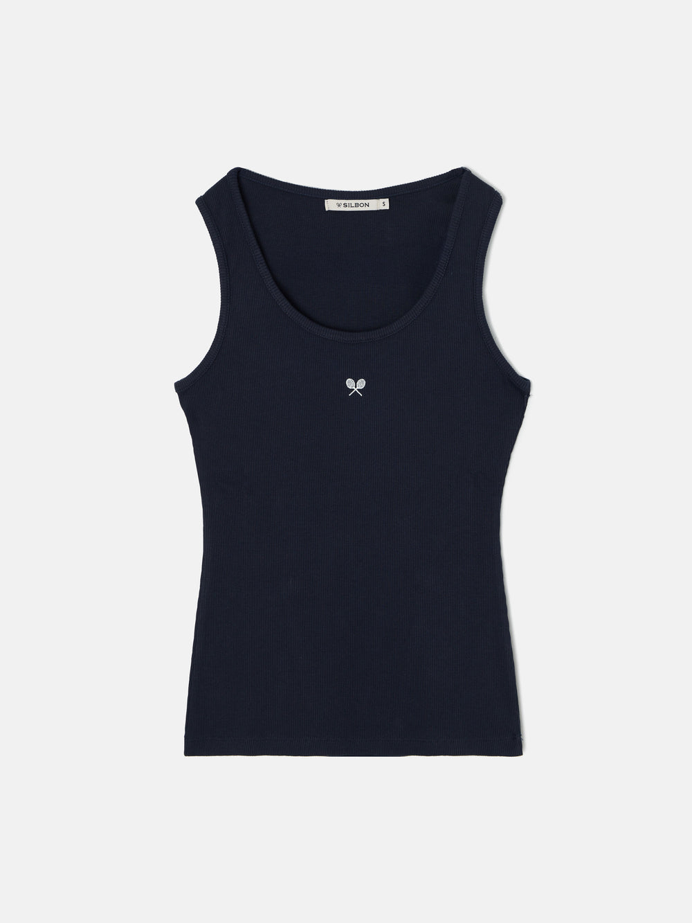 Camiseta woman tank azul marino