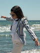 Americana girl marinera rayas azules