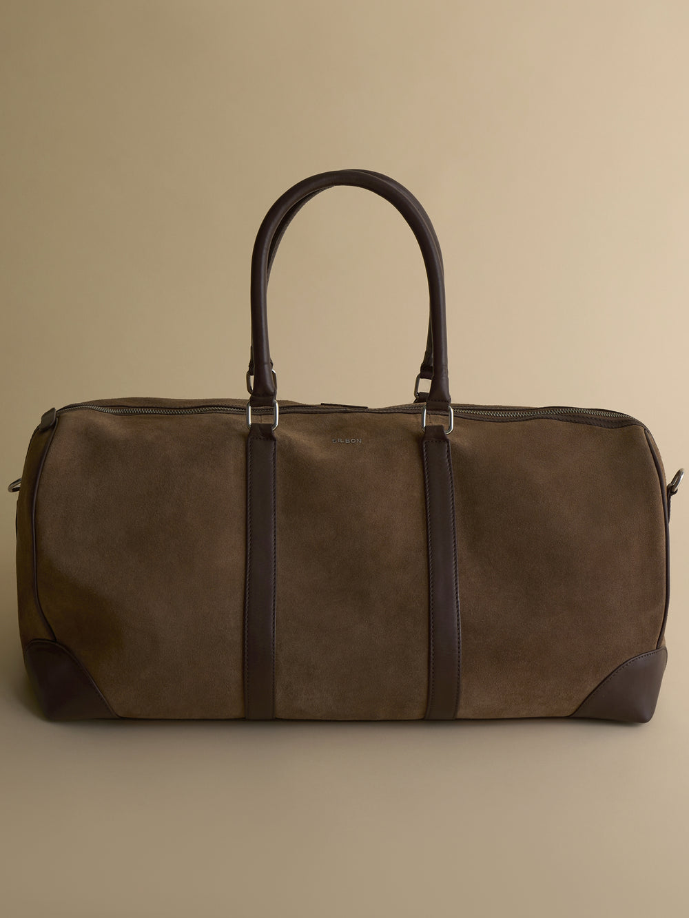 Bolsa de viaje piel business marron oscuro