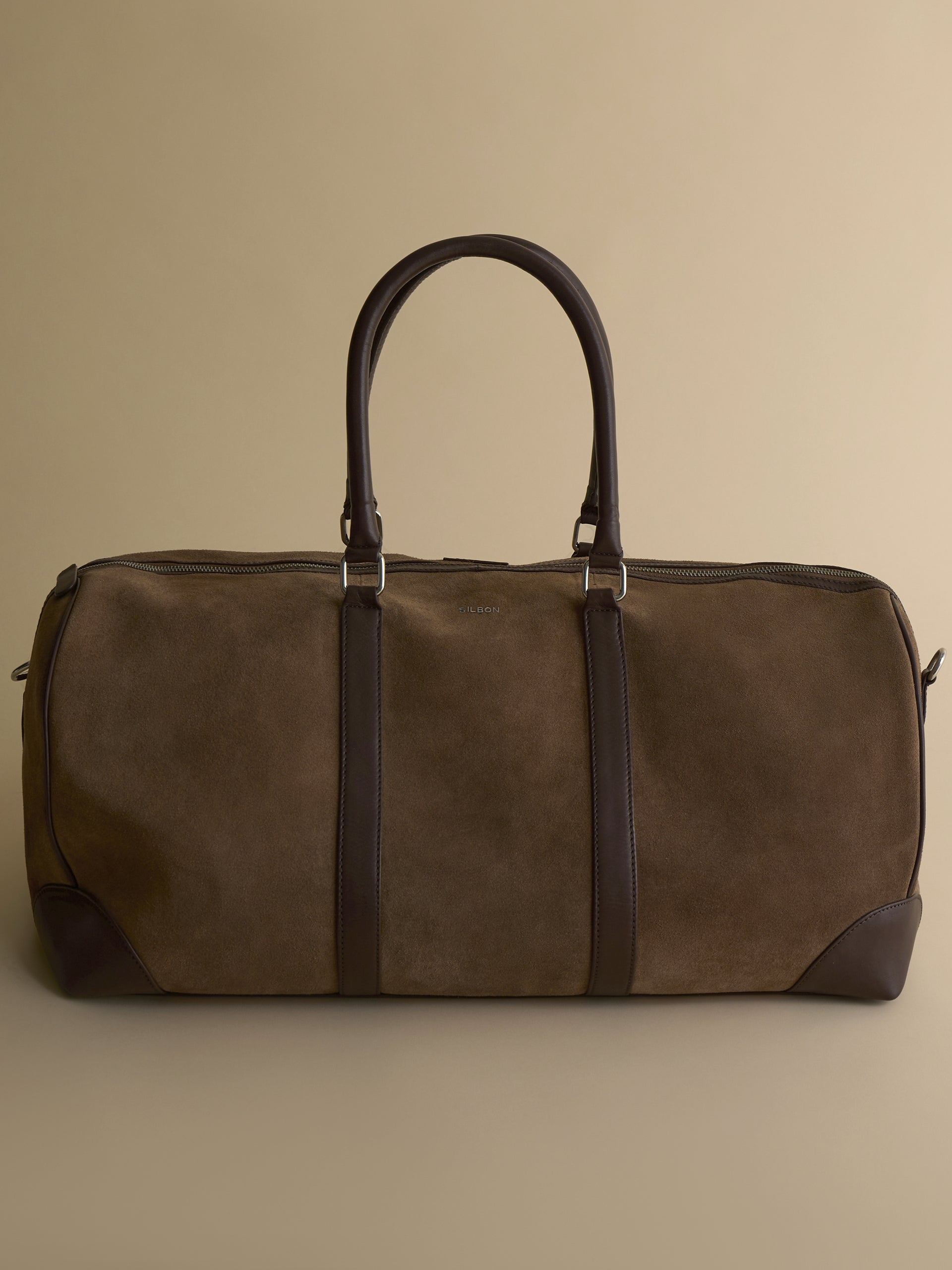 Bolsa de viaje piel business marron oscuro