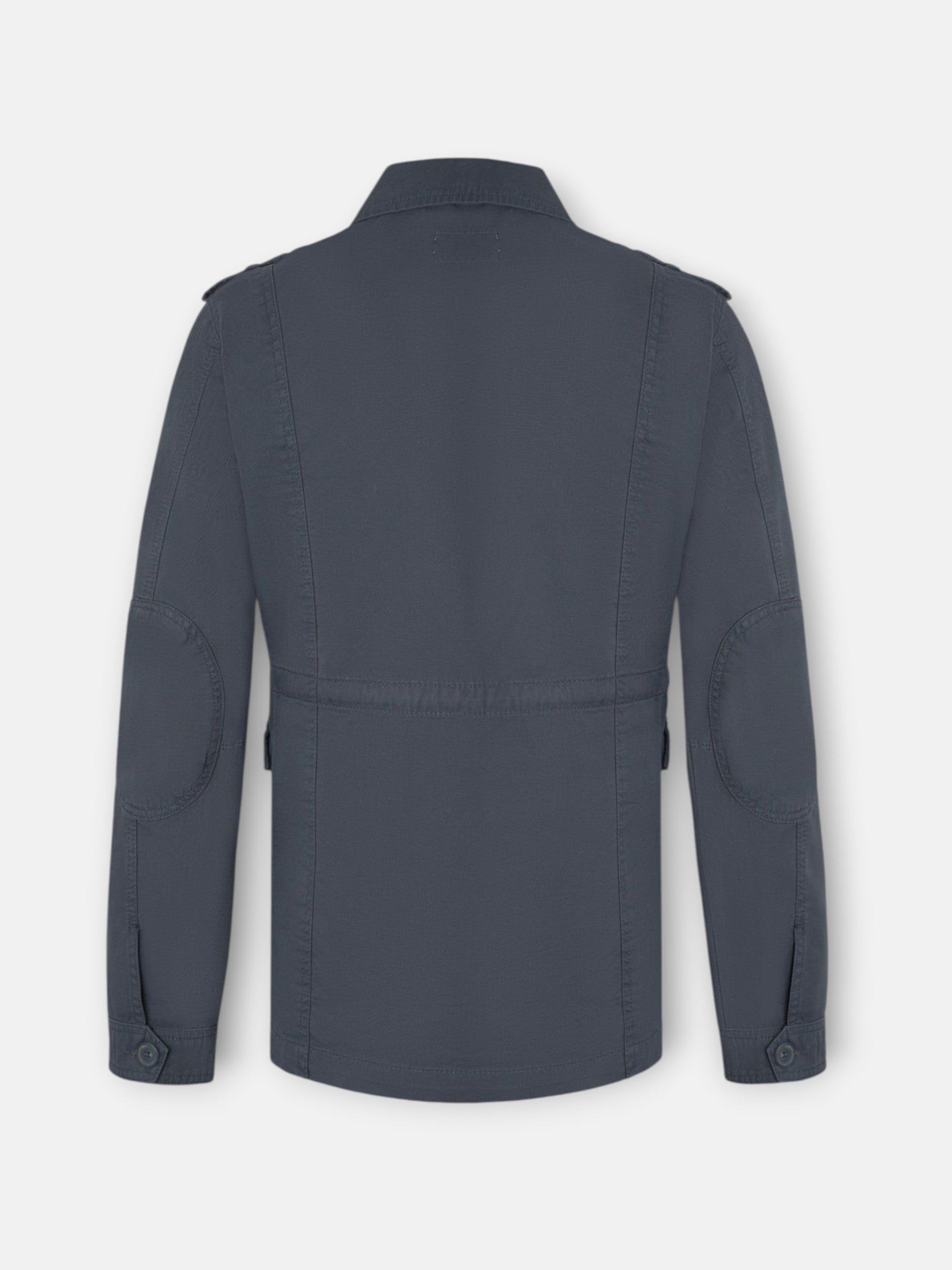 Chaqueta militar azul marino