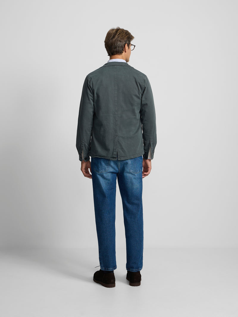 Semiblazer verde oscuro