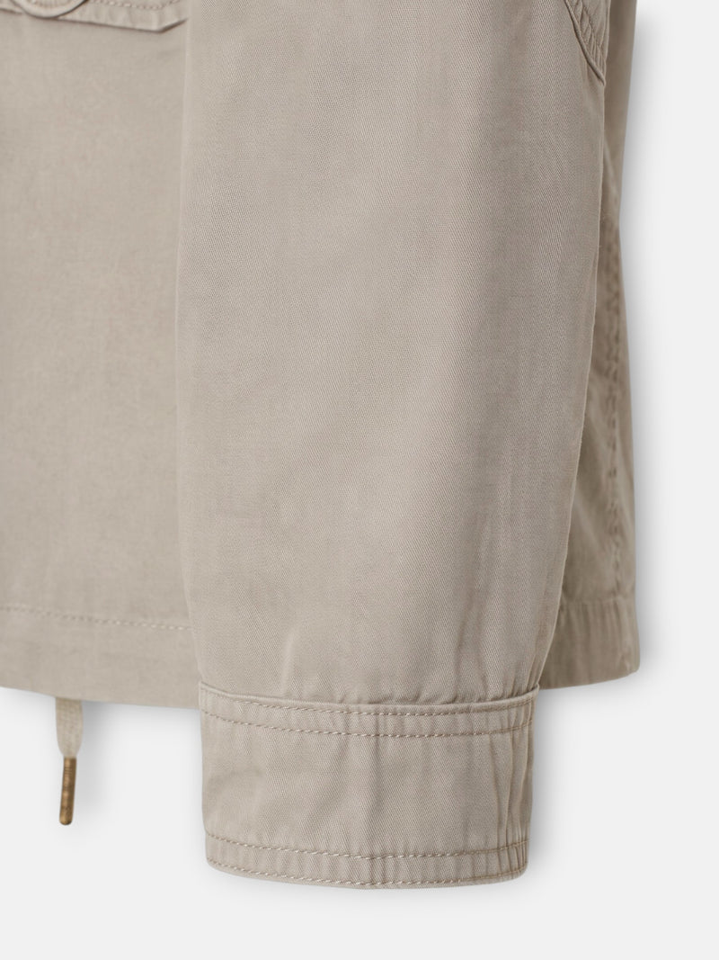 Dark beige military jacket