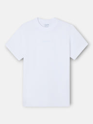 Camiseta silbon tono blanca