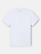 Camiseta silbon tono blanca