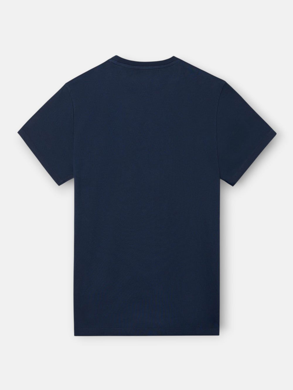 Camiseta clasica minilogo rizo azul marino