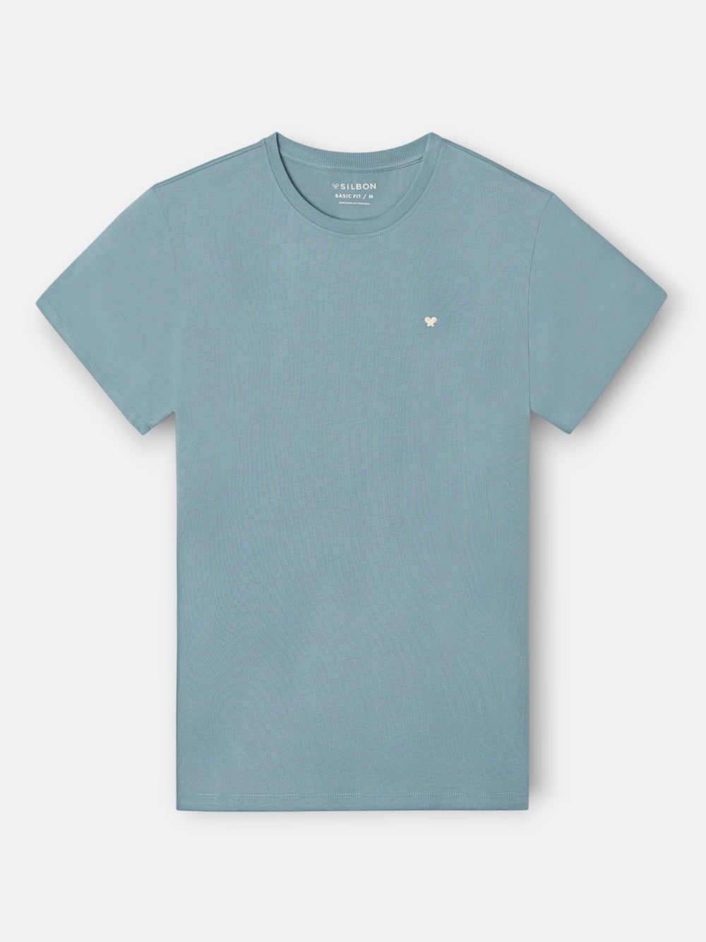 T-shirt classique minilogo bouclette pétrole