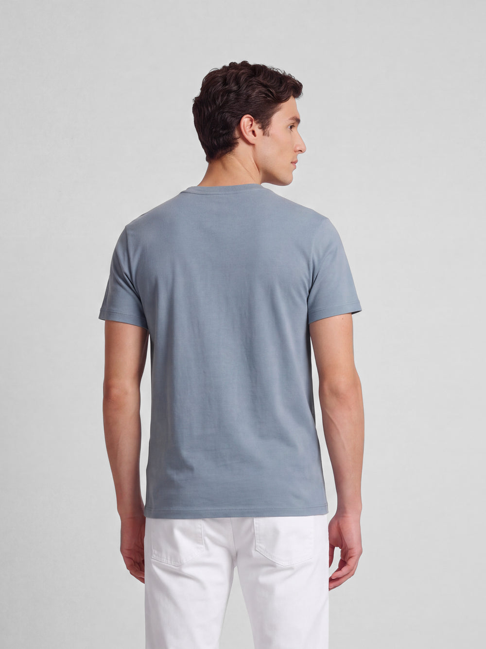 T-shirt classique minilogo bouclette pétrole