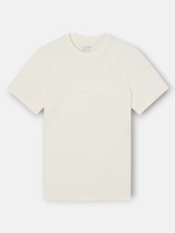 T-shirt Silbon patch ton crème