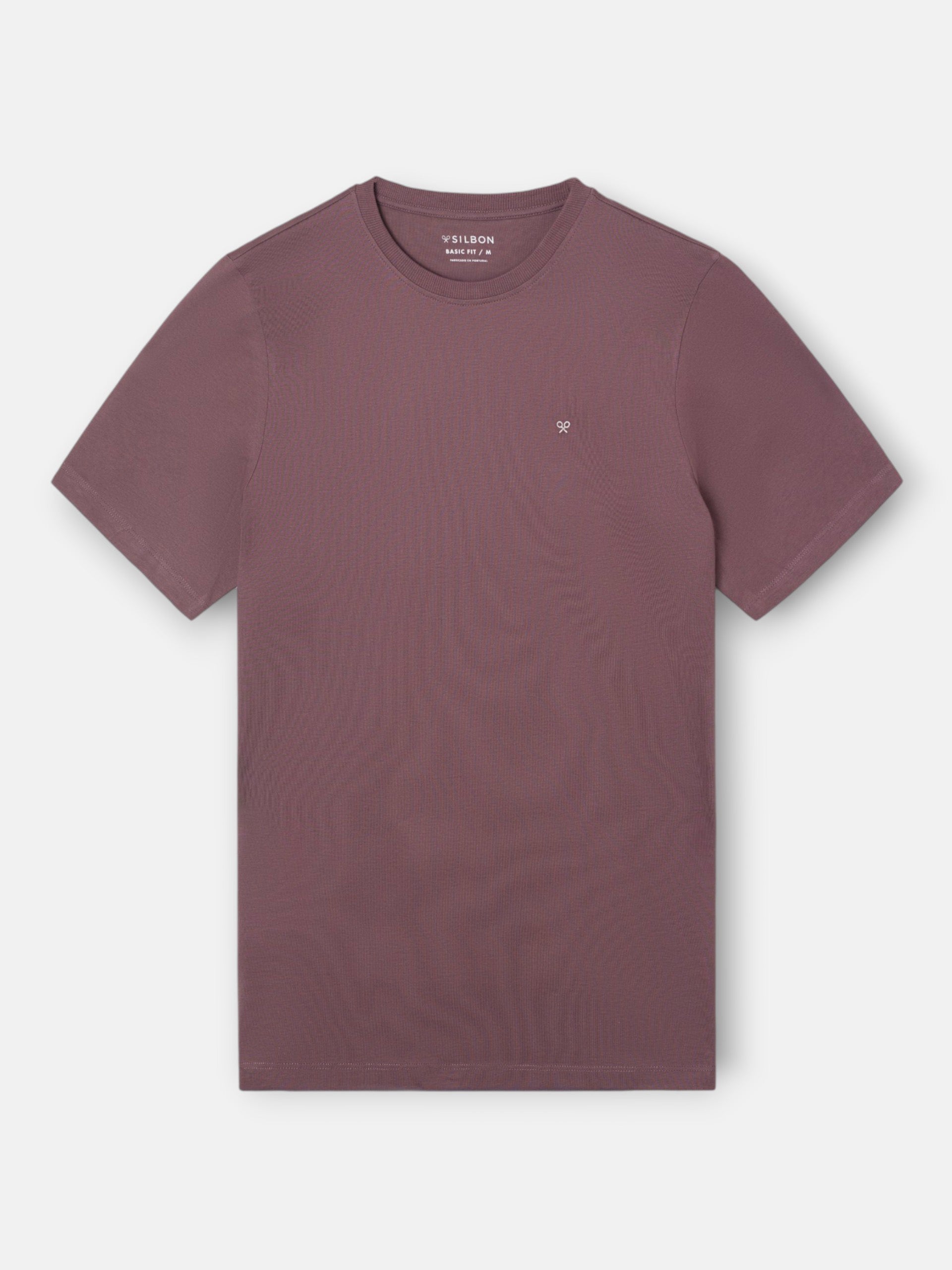 Camisola clássica minilogo bordô