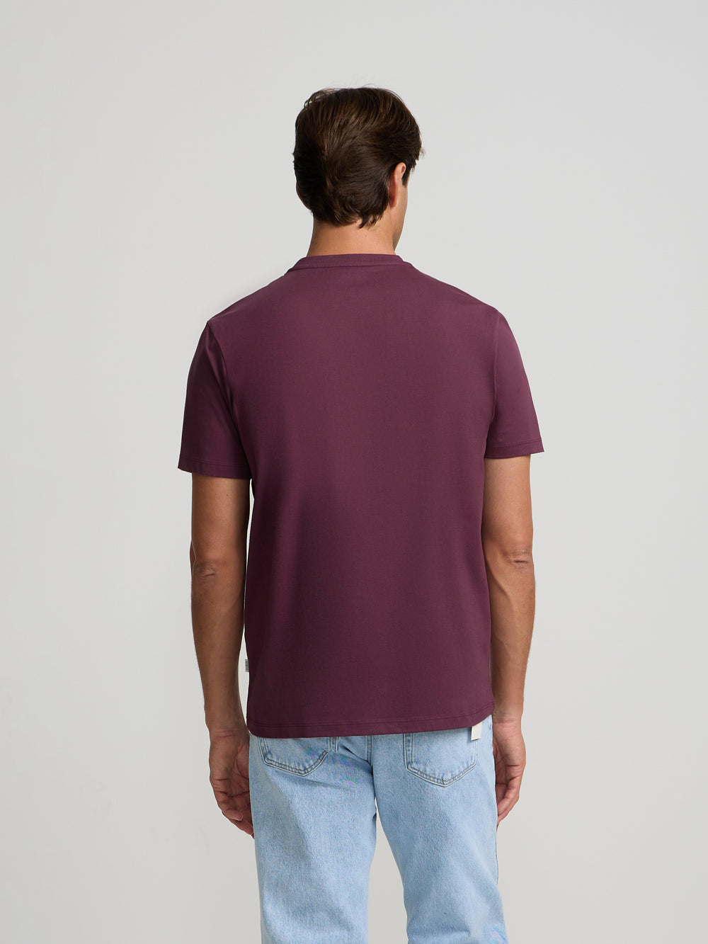 Camisola clássica minilogo bordô