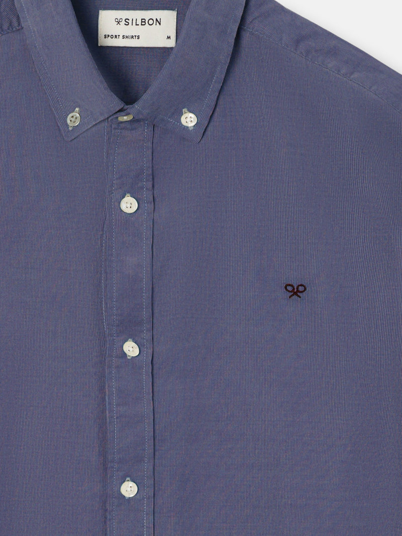 Camisa sport pana indigo