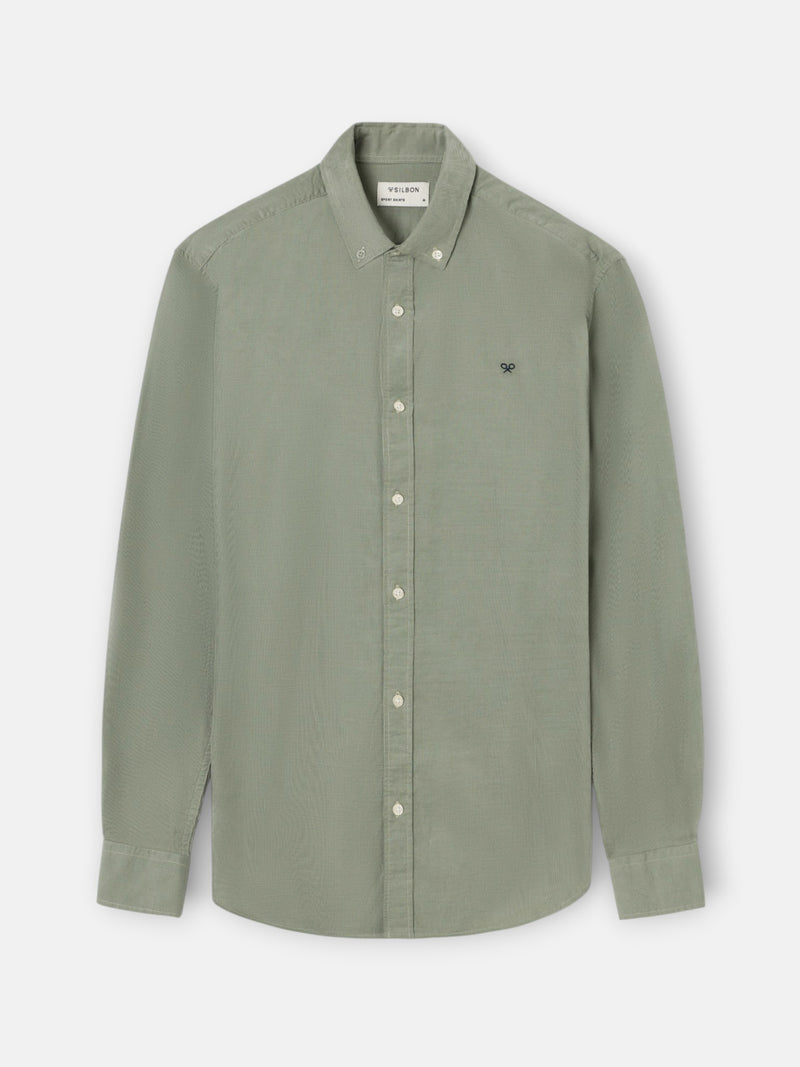 Camisa sport pana verde claro