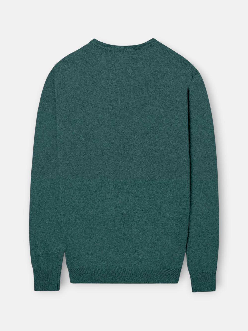 Jersey cuello pico verde petroleo