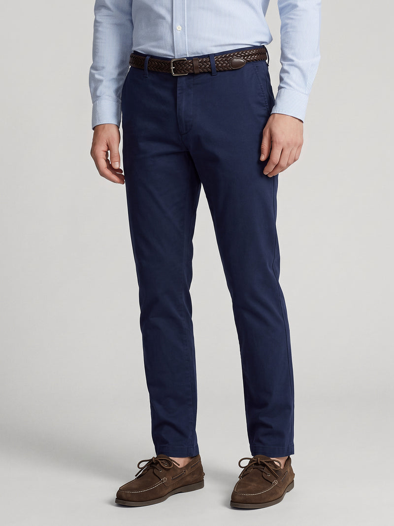 Pantalon chino sport bleu marine