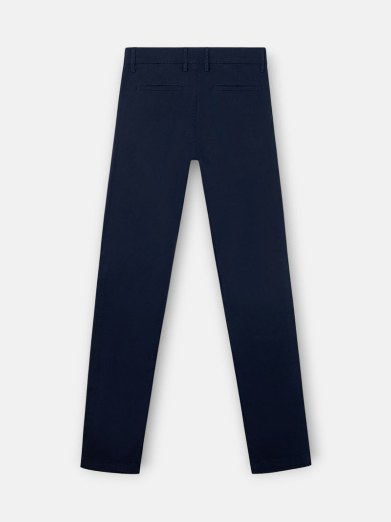 Pantalon chino sport bleu marine