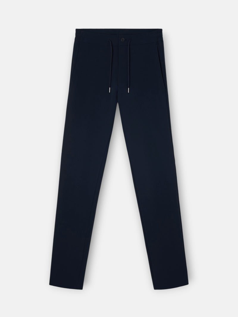 Navy blue technical trousers