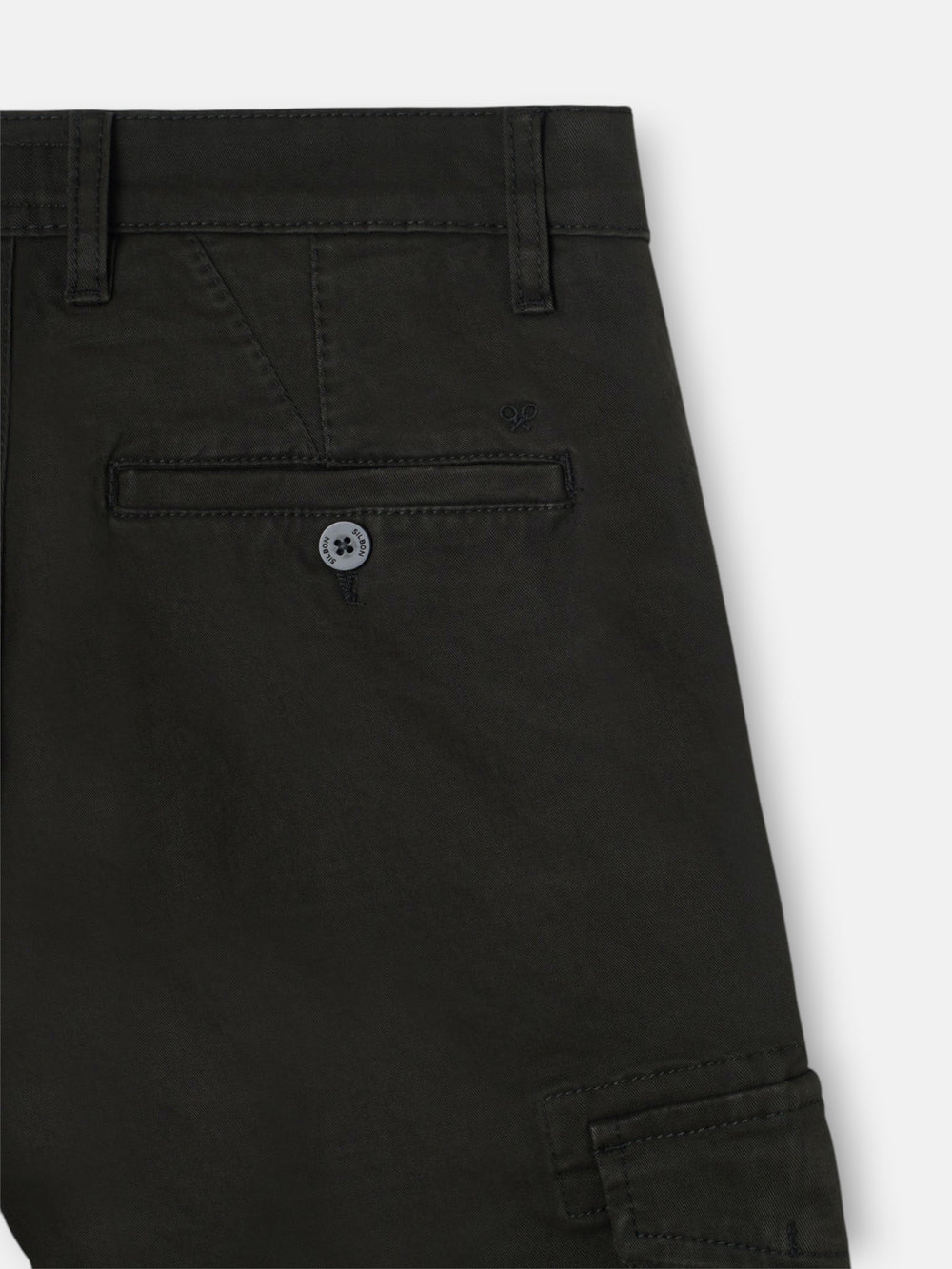 Pantalon sport cargo verde oscuro