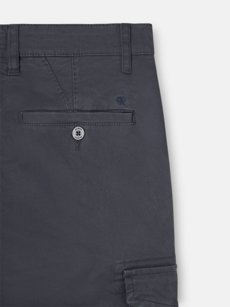 Dark grey cargo sport trousers