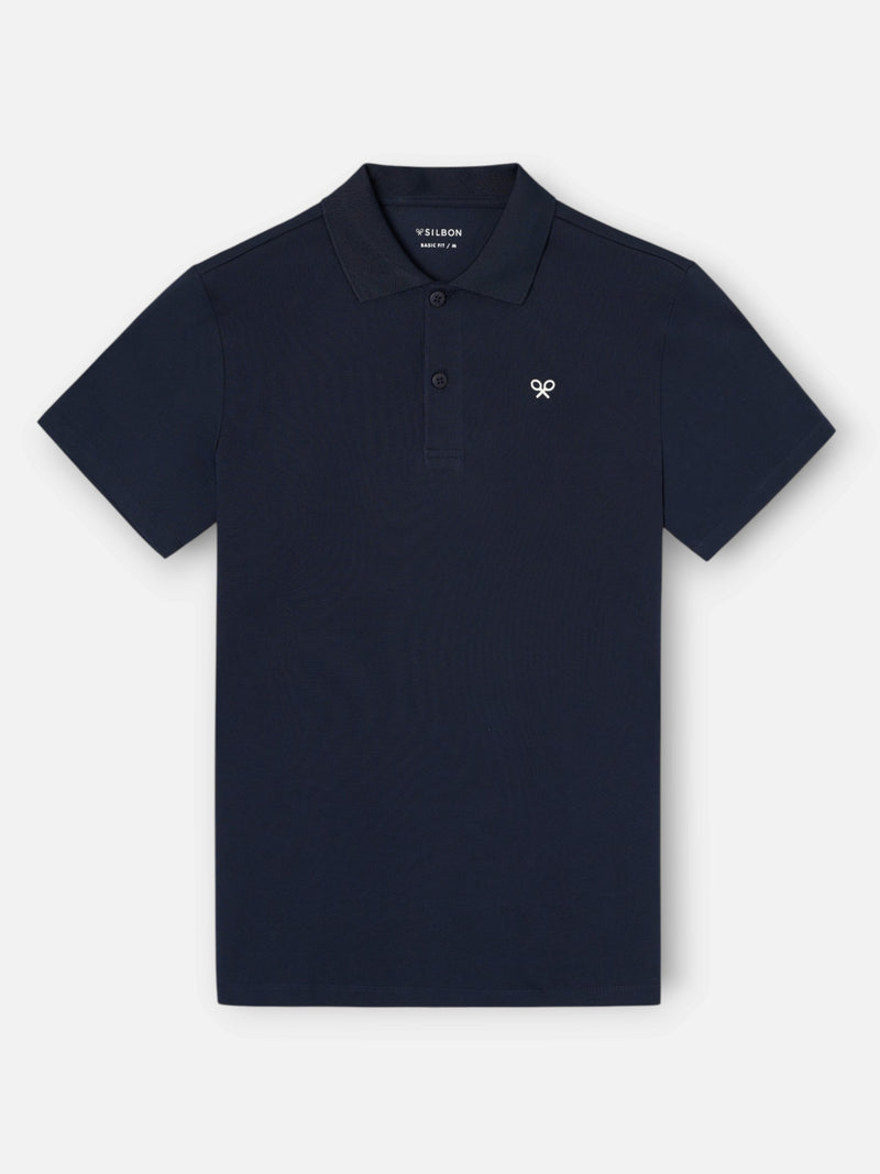 Polo tecnico azul marino