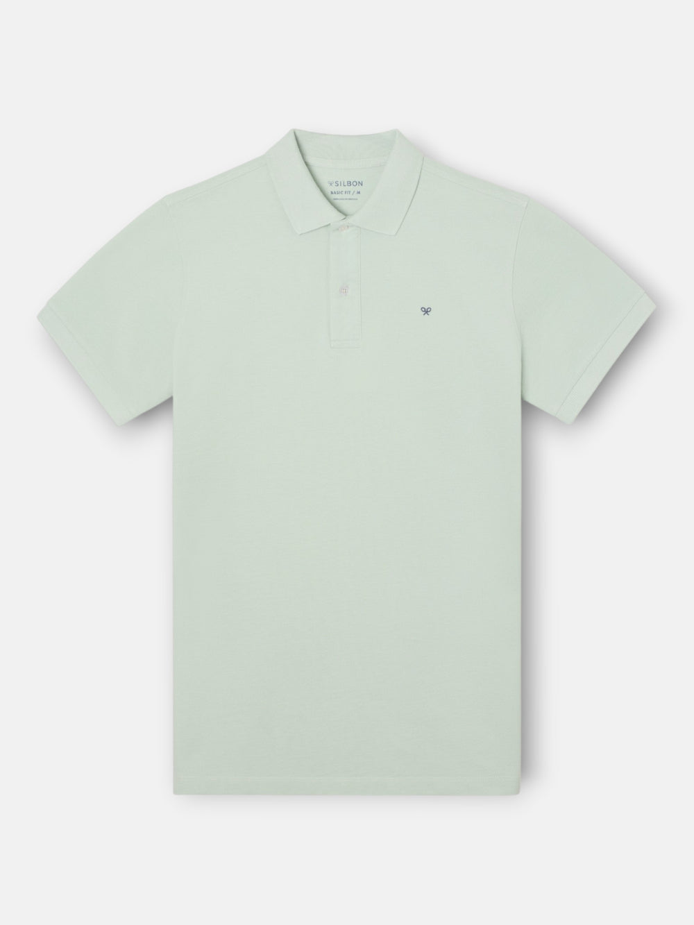 Polo manga corta verde claro