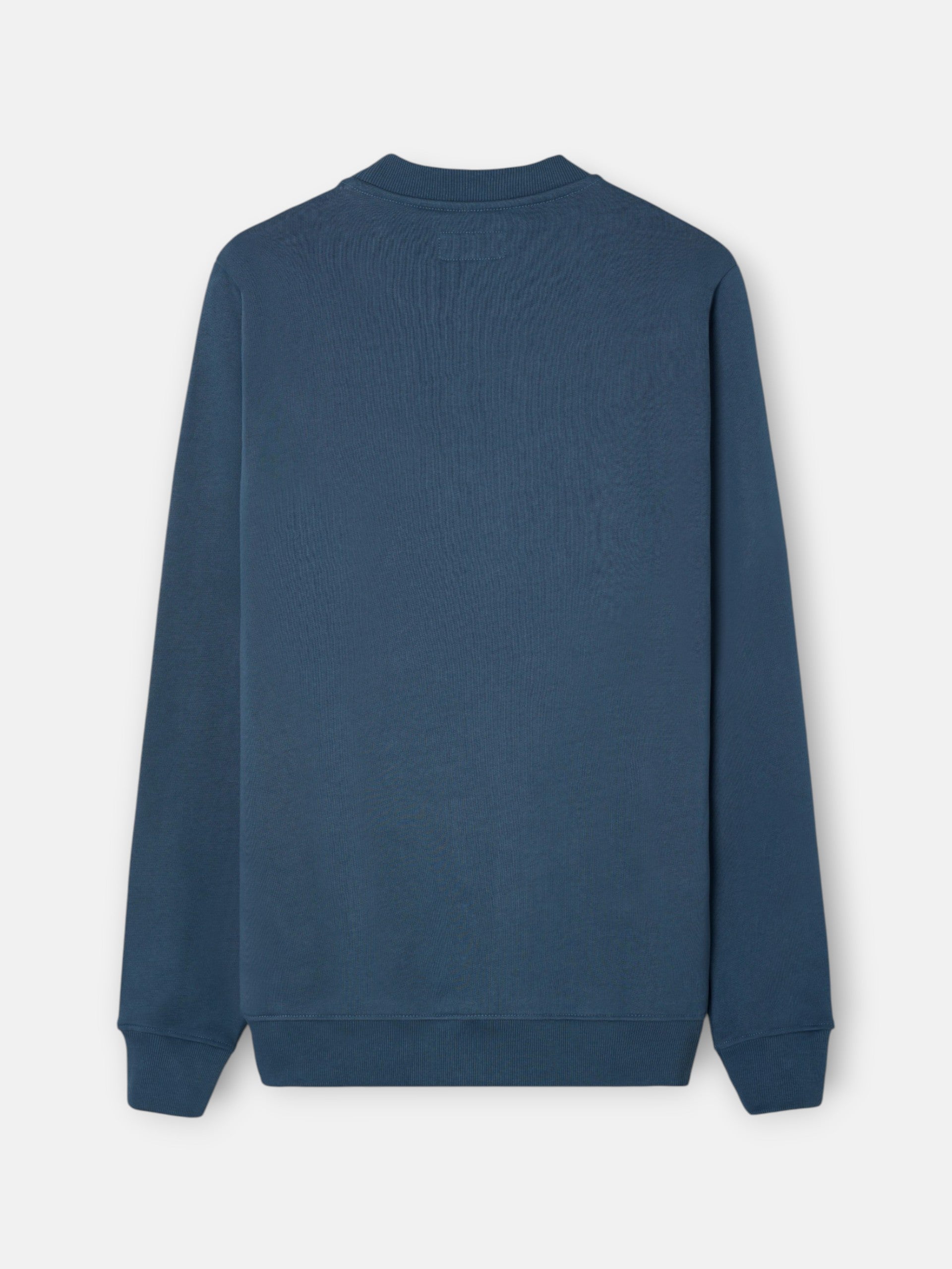 Sudadera clasica logo relieve petroleo