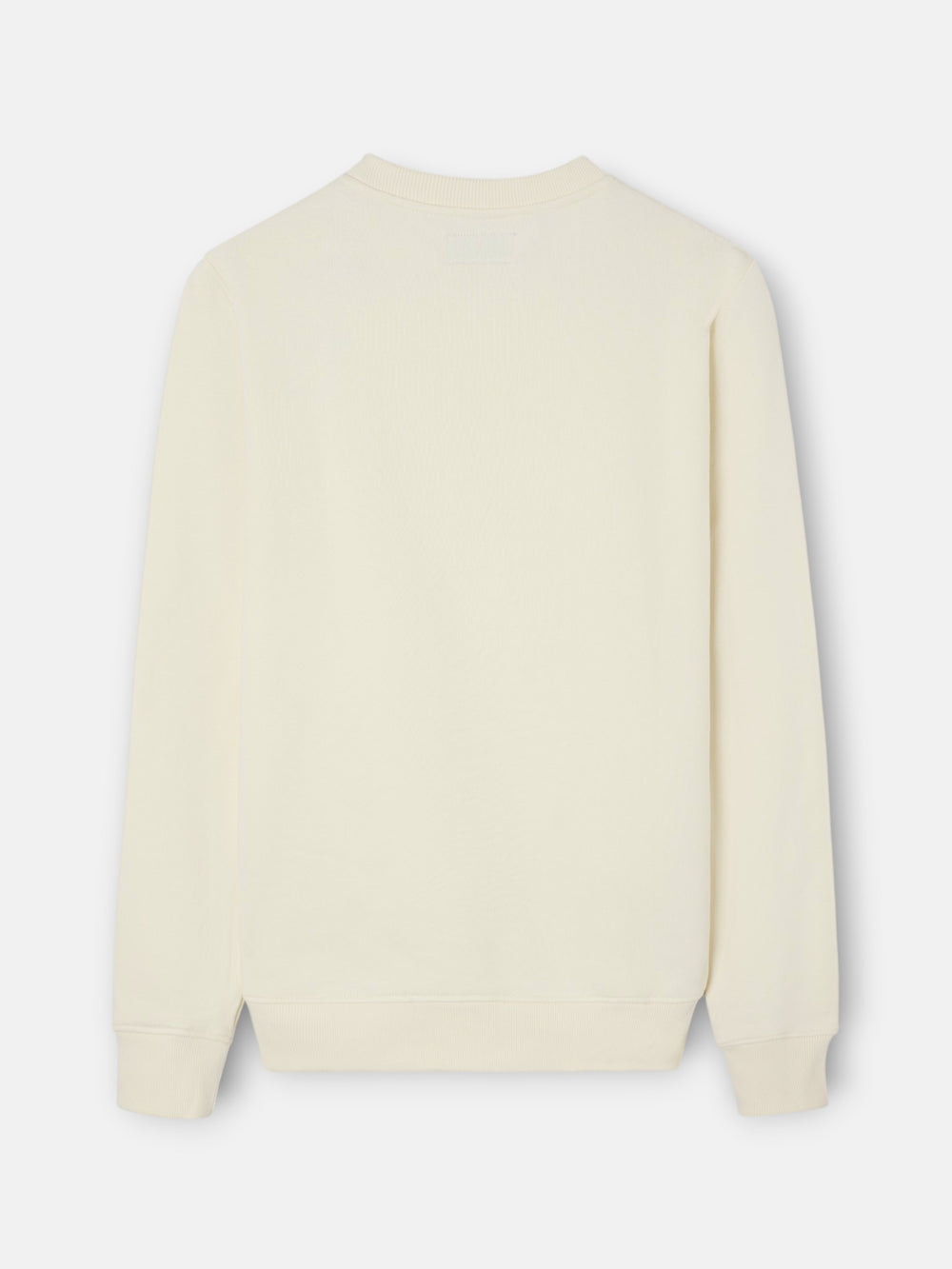 Sudadera raqueta relieve crema